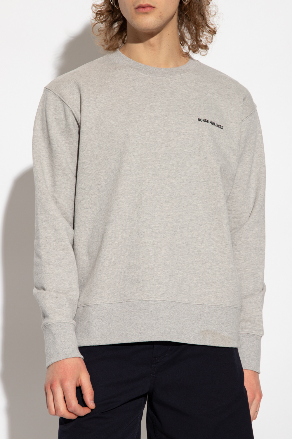 Norse projects outlet grey sweatshirt